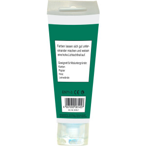 Acrylic artist paint 75ml green