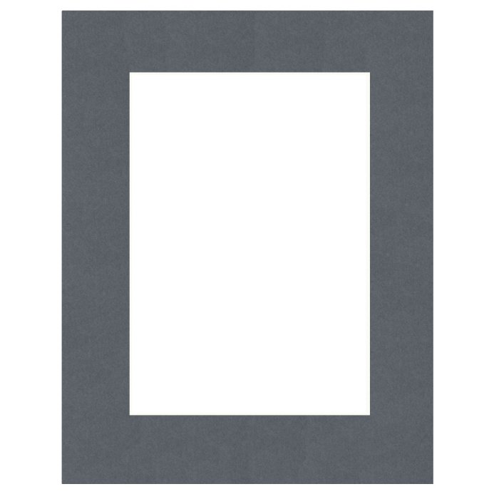 Mat 9x13 cm - 5x7 cm  Grigio Scuro