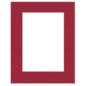 Mat 10x15 cm - 7x10 cm  Rosso Cardinale