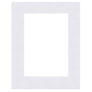 Mat 13x18 cm - 9x13 cm  Bianco Artico