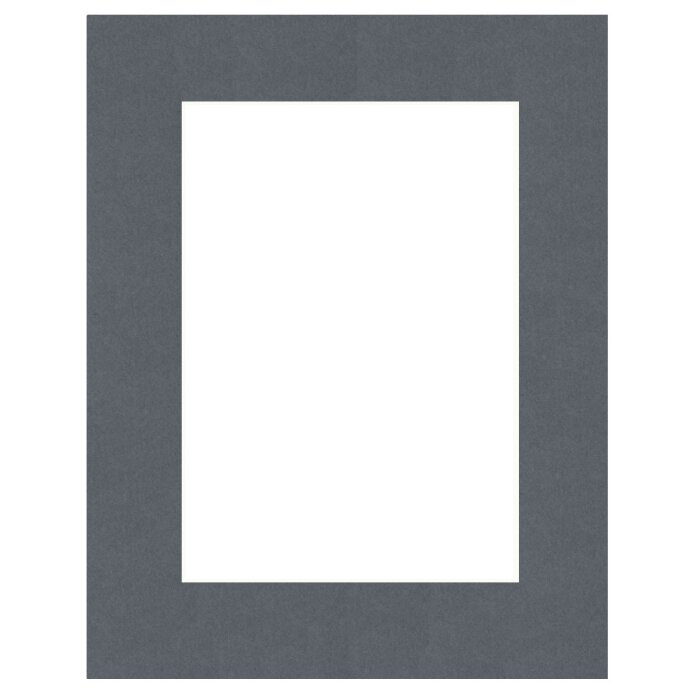 Mat 29,7x42 cm - 20x30 cm  Grigio Scuro