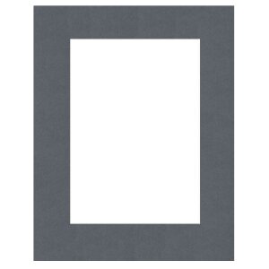 Mat 29,7x42 cm - 20x30 cm  Grigio Scuro