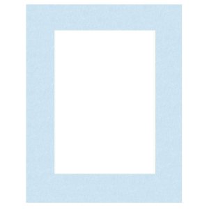 Mat 50x50 cm - 35x35 cm  Perg Blue