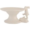 6CE0335 Clayre Eef RABBIT cake plate - natural