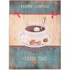 62829 Clayre Eef wall decoration COFFEE