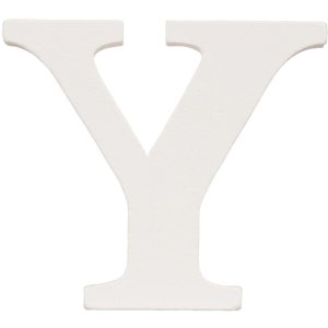 letter Y 9x8 cm MDF