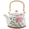 6CETE0028teapot coloured by Clayre Eef