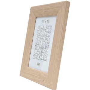 wooden frame S53G oak 18x24 cm