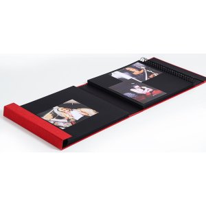 XL photo album 1000 photos 10x15 cm LONA red