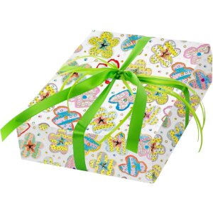 Wrapping paper Fantasia white