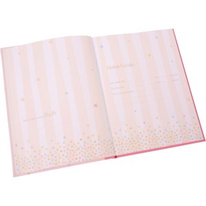 Goldbook baby diary Bunny pink 21x28 cm 44 illustrated pages