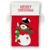 christmas bag 25x28 cm snowman