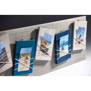 Gallery frames La Casa blue for 5 photos 8 x 11 cm