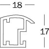 Trendstyle plastic frame Walther