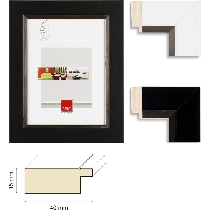 Ceanothe Wooden Frame Orion wide flat profile