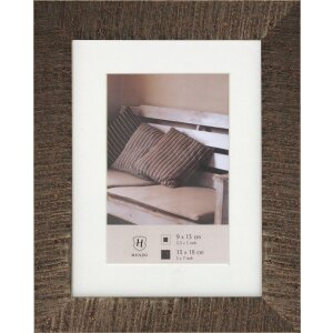 Henzo wooden frame Driftwood with mat