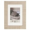 Henzo wooden frame Driftwood with mat