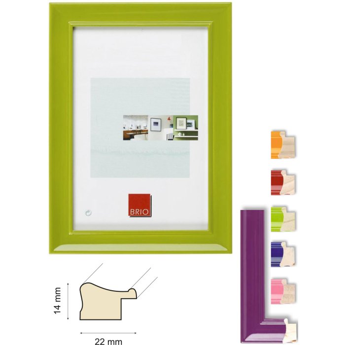 Ceanothe Wooden Frame Peps Coloured Picture Frame