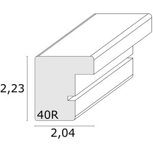 wooden frame S40R Deknudt