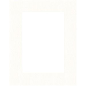 Bevel cut mat Bianco (White) 40 sizes