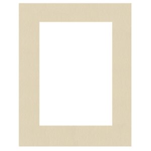 Bevel cut mat Panna (beige) 40 sizes