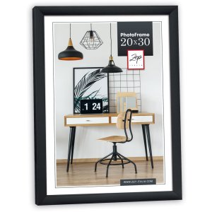 plastic frame New Easy 13x18 cm black