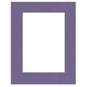 Bevel cut mat Purple Lilla Scuro 40 sizes