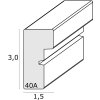 wooden frame S40A Deknudt