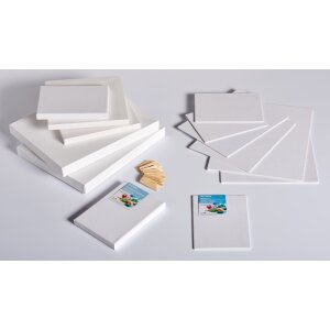 canvas 3 thicknesses and different sizes