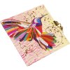 Goldbook diary Flower Hummingbird 16,5x16,5 cm 96 white pages