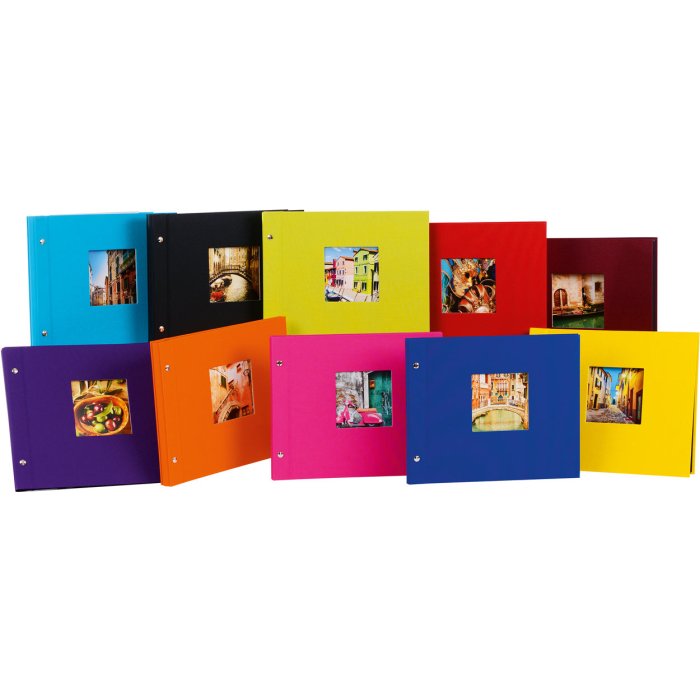 Goldbuch screw bound photo album Bella Vista 30x25 cm and 39x31 cm 40 sides