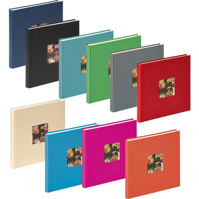 Walther photo album FUN 26x25 cm 40 white sides