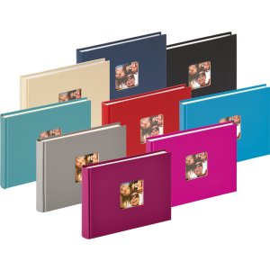 Walther small photo album FUN 22x16 cm 40 white sides