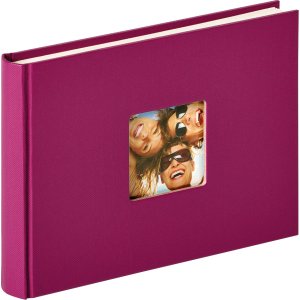 Walther small photo album FUN 22x16 cm 40 white sides