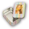 Metal box with picture frame