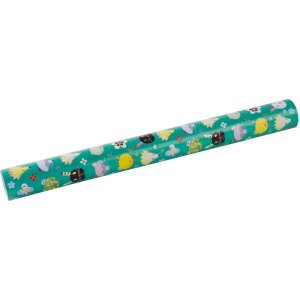 Gift wrap Heads up green 50x70 cm