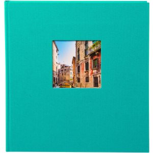 Goldbuch Photo Album Bella Vista turquoise 30x31 cm 60...