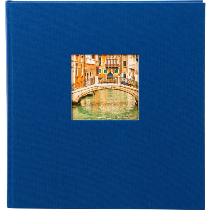 Goldbuch Photo Album Bella Vista blue 30x31 cm 60 black sides