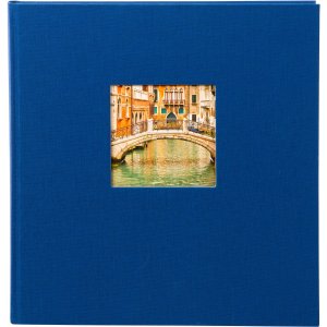 Goldbuch Photo Album Bella Vista blue 30x31 cm 60 black...