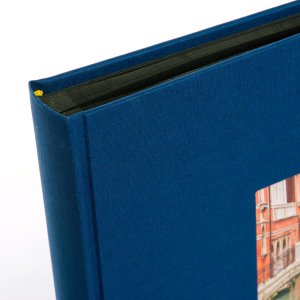 Goldbuch Photo Album Bella Vista blue 30x31 cm 60 black sides