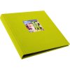 Photo Album Bella Vista green 30x31 cm black sides