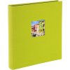 Photo Album Bella Vista green 30x31 cm black sides