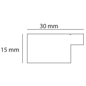 Frisco Bay plastic frames with double mat