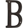 Letters made of cast iron 13 cm A-Z and &