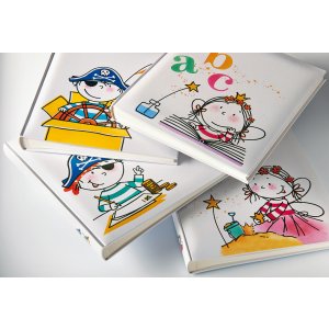 Kids Photo Album Fairy and Pirate - Kindergarten and School