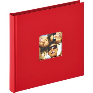 Design album Fun red 18x18cm