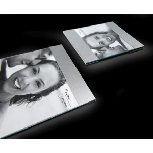 AVA photo frame black and silver 10x15cm, 13x18cm and 15x20 cm