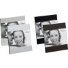 AVA photo frame black and silver 10x15cm, 13x18cm and 15x20 cm