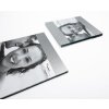 AVA photo frame black and silver 10x15cm, 13x18cm and 15x20 cm