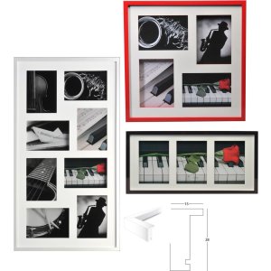 Henzo Gallery Frame Piano 3 to 24 photos 10x15 cm and...